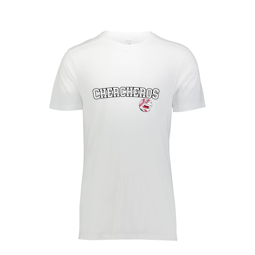 [FTSCUBWH-YS-LOGO1] Decker Youth Tri-Blend T-Shirt - Short Sleeve (Youth S, White, Logo 1)