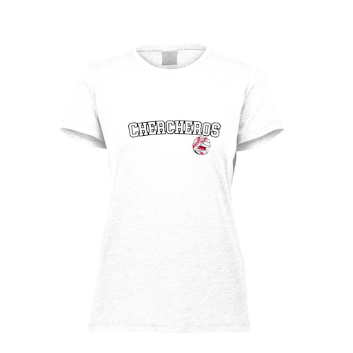 [FTSCUBWH-FAXS-LOGO1] Decker Women's Tri-Blend T-Shirt - Short Sleeve (Female Adult XS, White, Logo 1)